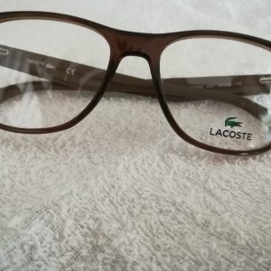 Montura Lacoste clásica café